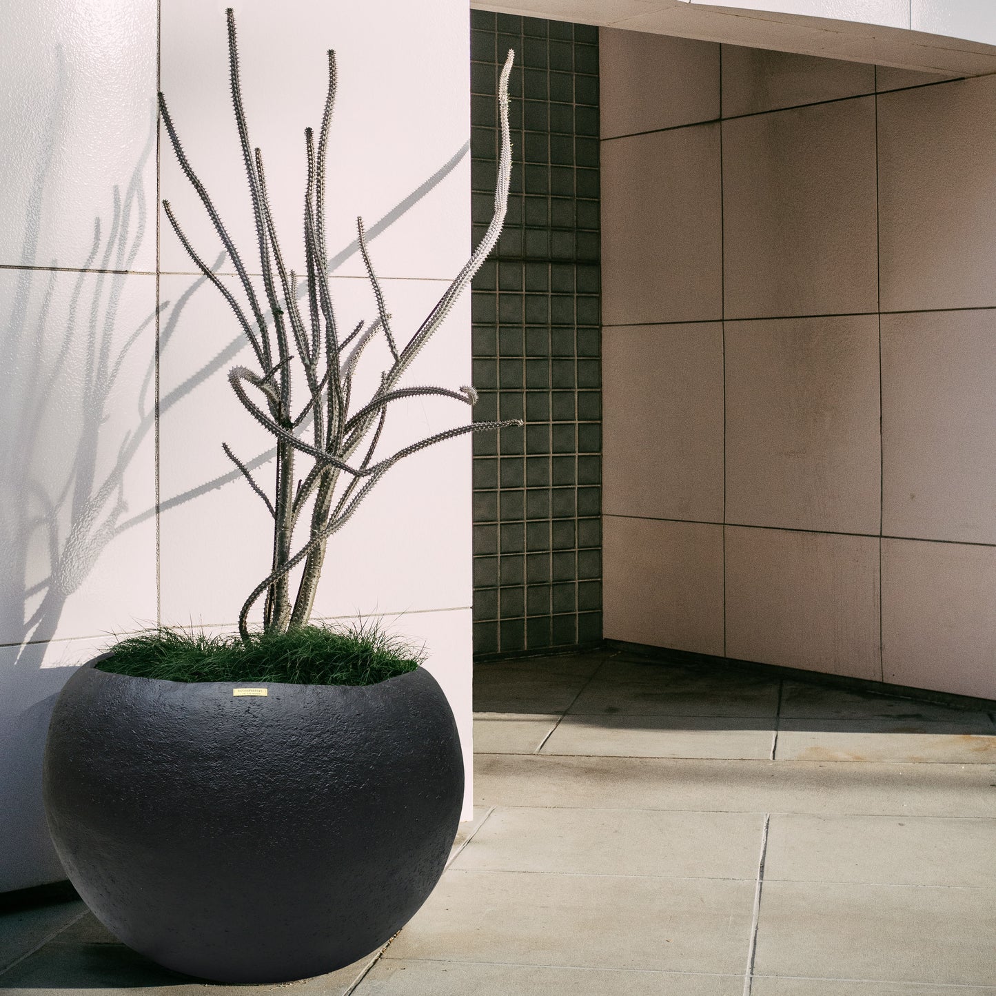 kutnakvadrat unikatna betonska tegla za biljke ručni rad dizajn beton sphere