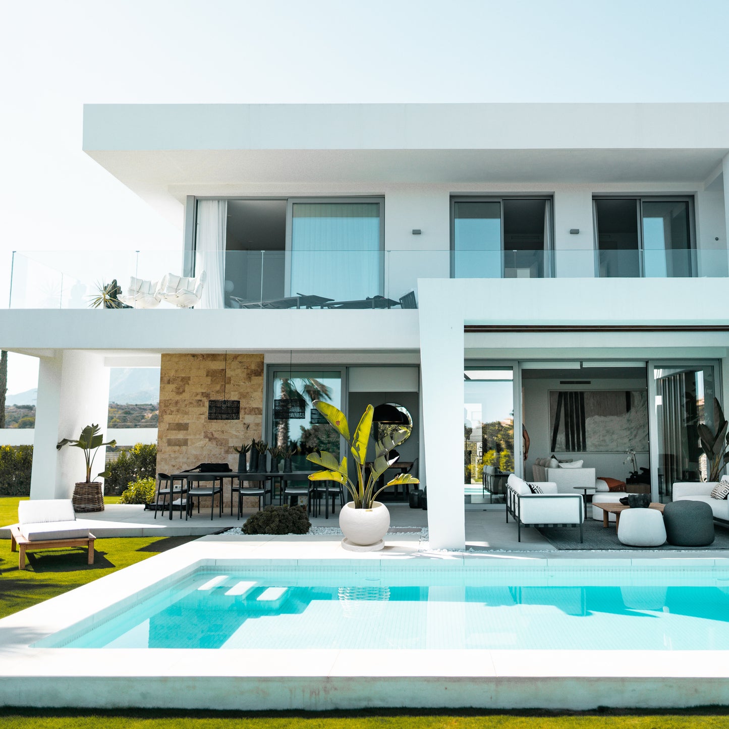 kutnakvadrat unikatna betonska tegla za biljke ručni rad dizajn beton sphere