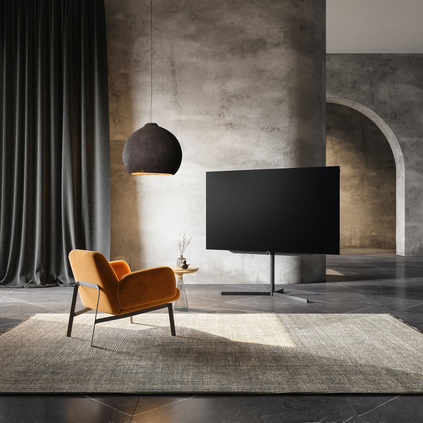 kut na kvadrat betonska sjenila capsule dizajn