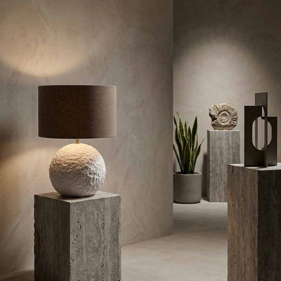 MONOLITH Collection – Concrete Floor & Table Lamps