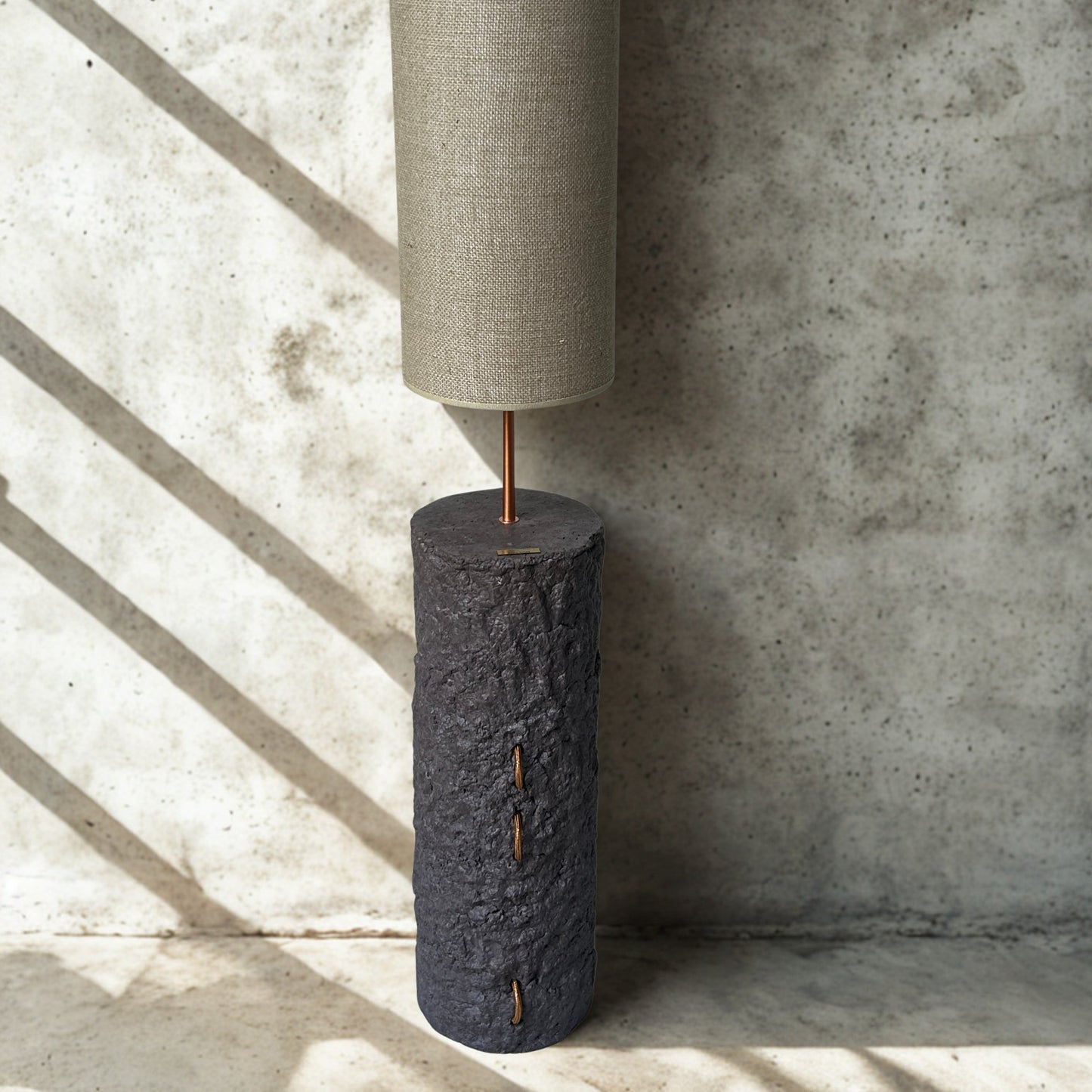Pillar 125 – Handcrafted Concrete Table Lamp | Monolith collection